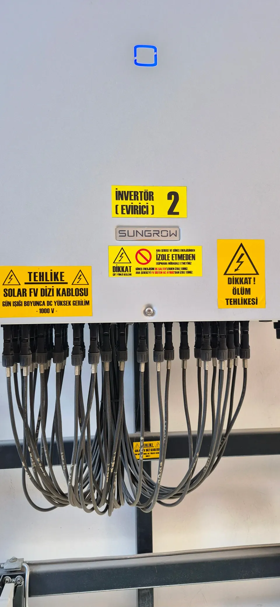 Akkozak Tekstil güneş enerjisi GES projesi - kurulum görseli 5
