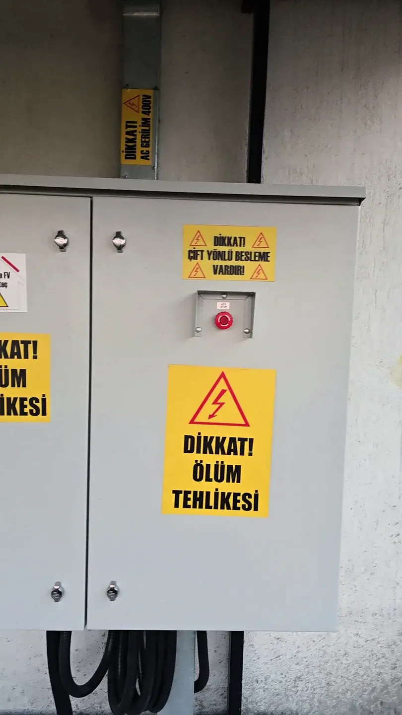 Deneks Lojistik güneş enerjisi GES projesi - kurulum görseli 6