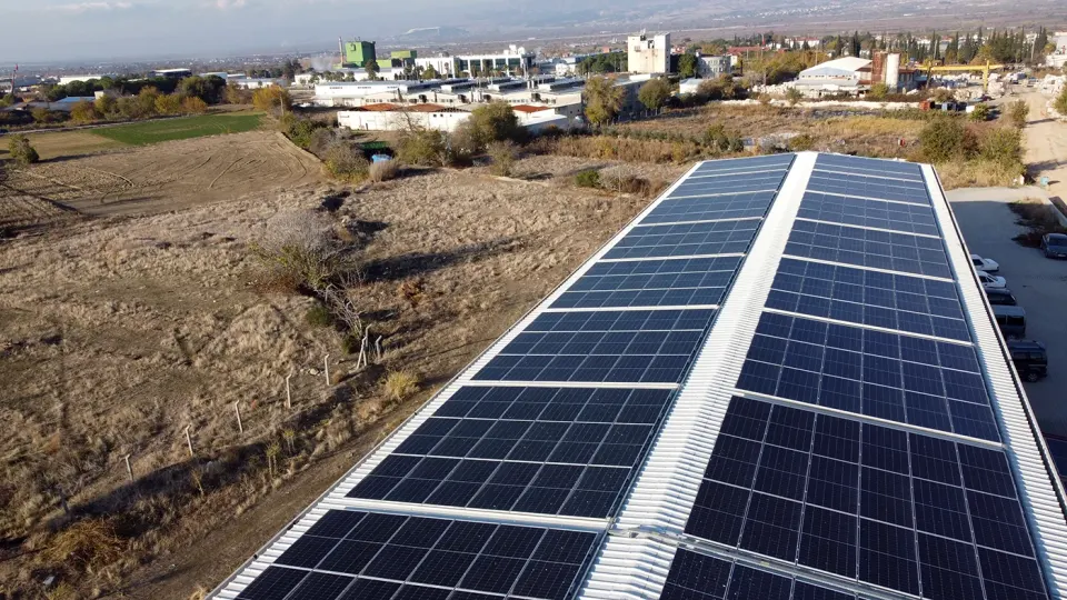 Görkem Gök Tekstil güneş enerjisi GES projesi - kurulum görseli 3
