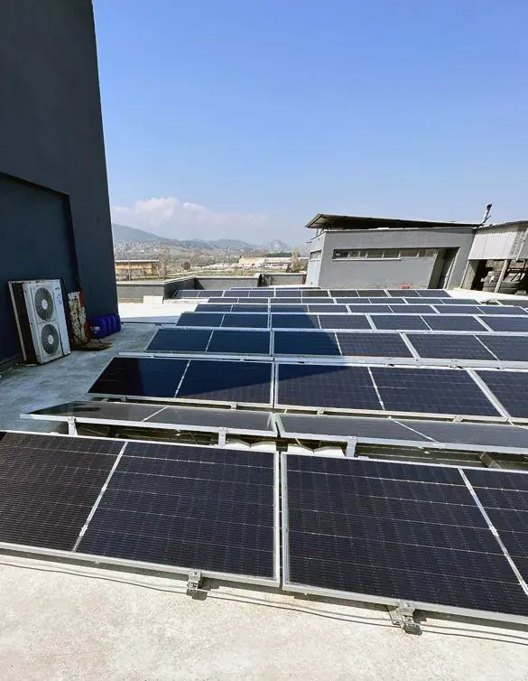 Nissan Yavuzlar güneş enerjisi GES projesi - kurulum görseli 3