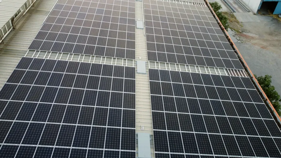 Sena Kablo güneş enerjisi GES projesi - kurulum görseli 2