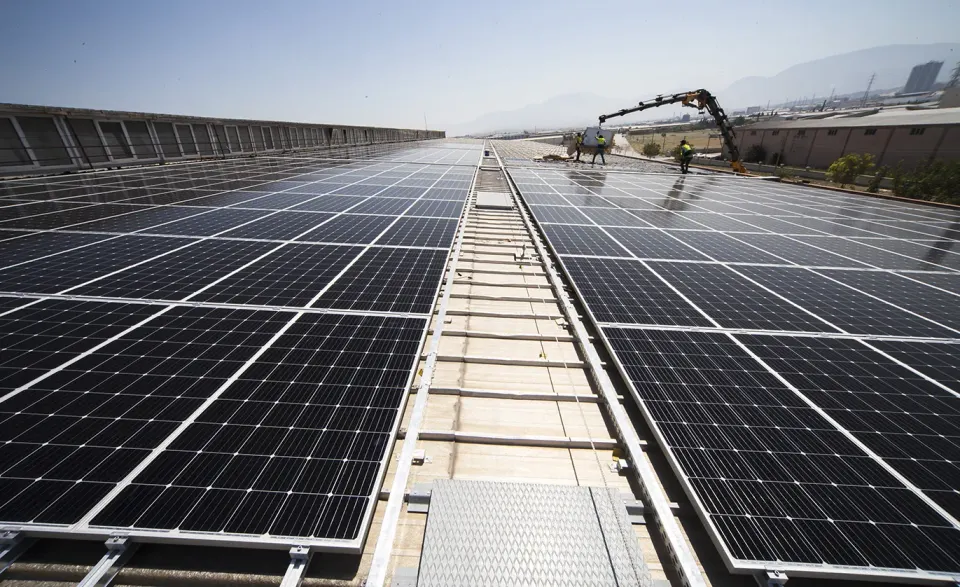 Sena Kablo güneş enerjisi GES projesi - kurulum görseli 5